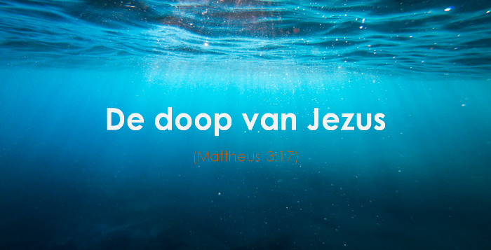 De doop van Jezus